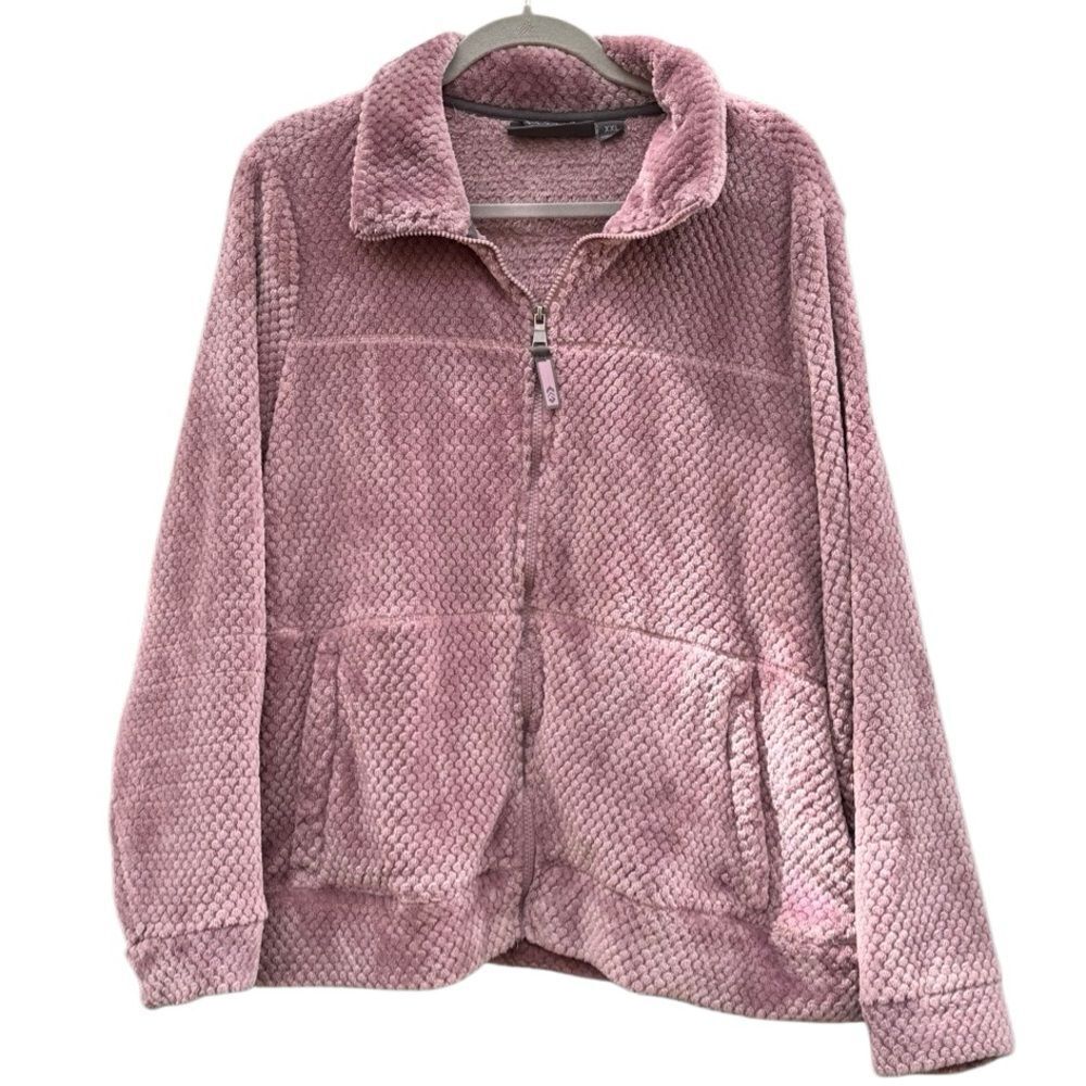 Free Country Women's Thistle Fleece Work Plush Zip Up Jacket Size XXL - Picture 5 of 8